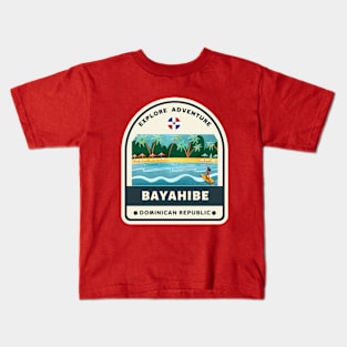 Bayahibe is Aventure Dominican Republic Kids T-Shirt